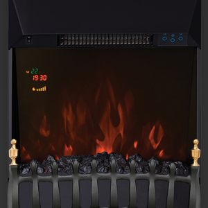 Focal Point Blenheim LED Inset Remote Fire - Black by Focal Point Fires