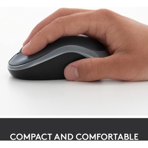 Logitech M185 Wireless Mouse Black - Black by Logitech