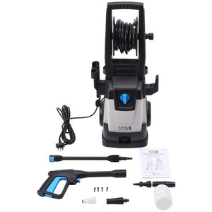 Commercial Portable Electric High Pressure Washer - OFF White and Black / 32cm by Livingandhome