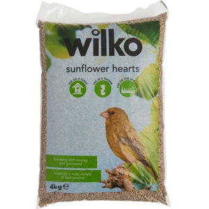 Wild Bird Sunflower Hearts 4kg