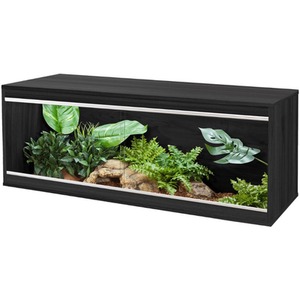 VivExotic Repti Home Compact Vivarium Large - Black by VivExotic