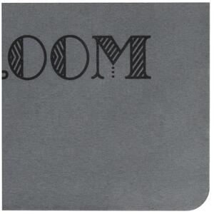 Bathroom Grey Stone Non Slip Bath Mat - Grey by Artsy Mats