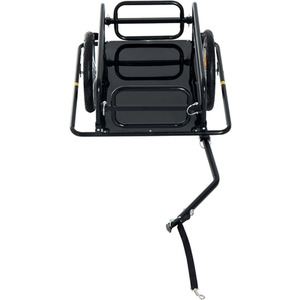 HOMCOM Folding Bicycle Cargo Trailer - Black by HOMCOM