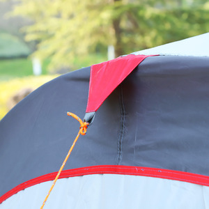 Outsunny 5 to 6 Man Dome Camping Tent - Grey by Outsunny