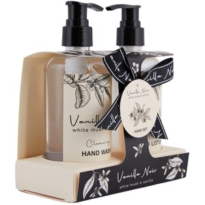 Vanilla Noir Hand Set - Black and Cream