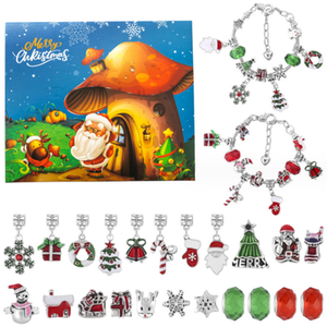 24-Day Christmas Countdown Surprise Calendar - Red
