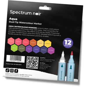 Spectrum Noir Aqua 12 Pack by Spectrum Noir