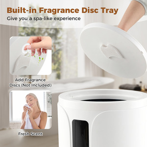 20L Hot Towel Bucket Towel Warmer - White by GAINOOM