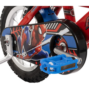 HUFFY Marvel Comics Spider-Man 12-inch Children's Bike - 22364W - Red/Blue by HUFFY