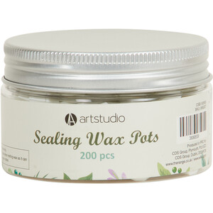 Pack of 200 Sealing Wax Pots - Multicolour
