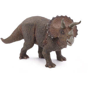 PAPO Dinosaurs Triceratops Toy Figure - Black by PAPO