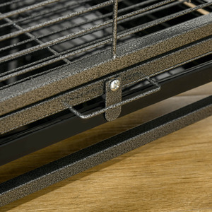 PawHut Parrot Cage Bird Carrier - Black by PawHut