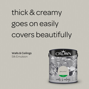 Crown Walls and Ceilings Silk Emulsion by Crown Paints