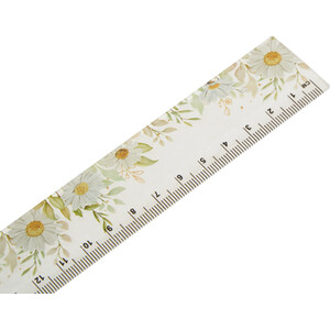 Acrylic Daisy Ruler - Clear