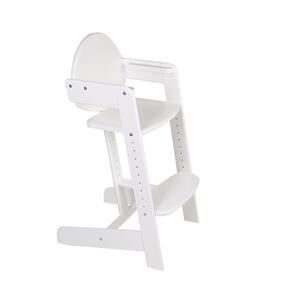 Grow with Me Wooden High Chair - White by Safetots