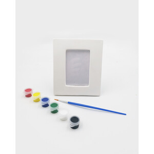 Paint Your Own Photo Frame - White
