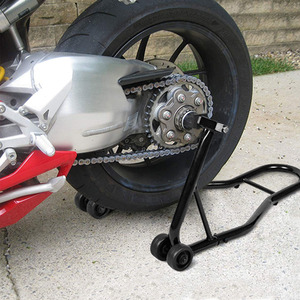 Motorcycle Paddock Stand - Black by Costway