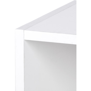 HOMCOM Wall Mounted Coat Hanger - White by HOMCOM