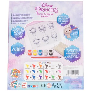 Disney Princess Plaster Mould and Paint Set by Disney