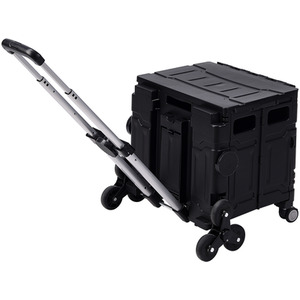 Folding Stair Climbing Shopping Trolley by lifeideas