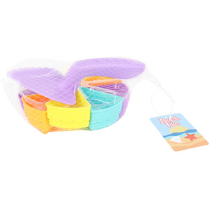 9 Piece Cake Sand Beach Play Set - Multicolour