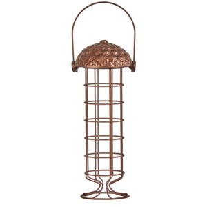 Acorn Wild Fat Ball Bird Feeder - Bronze Effect by Garden Mile