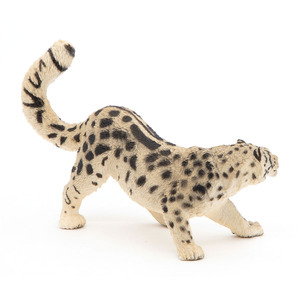 PAPO Wild Animal Kingdom Snow Leopard Toy Figure - Black by PAPO