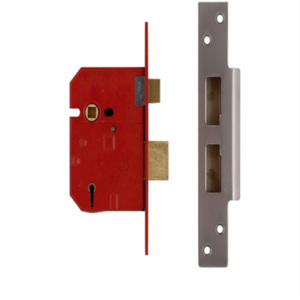 Three Lever Sash Lock - Nickel by Hiatt Hardware