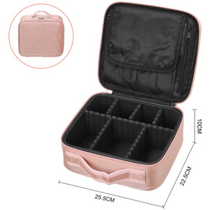 Oxford fabric Waterproof Portable Travel Makeup Bag by Livingandhome