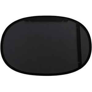 Oval Iron Frame Explosion-Proof Wall Mirror by Livingandhome