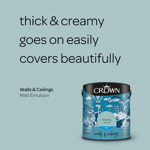 Crown Matt Breatheasy Emulsion Paint - Stepping Stone by Crown Paints