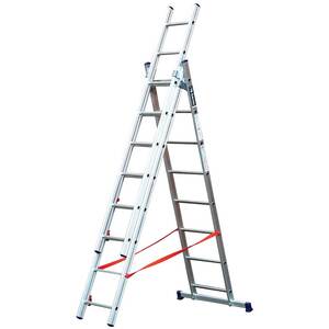 Light Duty Combination Ladder - Silver / 230cm by TB Davies