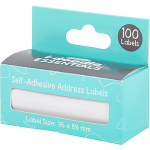 Self-Adhesive Address Labels by idoodle Essentials