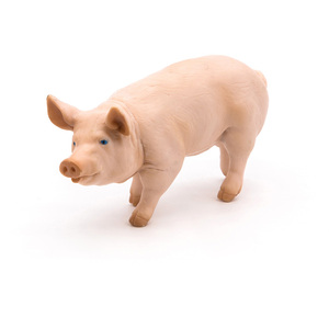 PAPO Farmyard Friends Boar Toy Figure - Pink by PAPO