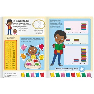 Homework Helpers Times Table Learning Book by Homework Helpers