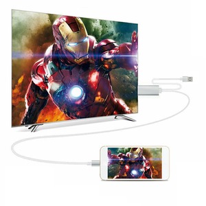 Full HD Support HDMI Connector Cable - Silver by Aquarius