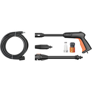 Saber 1400W Pressure Washer 110 Bar - Black and Orange by Saber