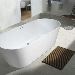 Acquaviva Elinea Free Standing Bathtub - White by Acquaviva