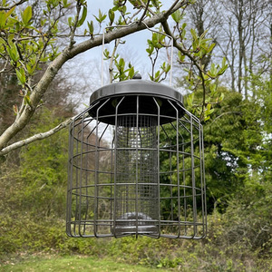 Heavy Duty Squirrel Proof Hanging Bird Nut Feeder - Copper by Selections