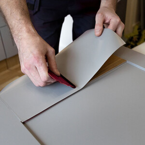 d-c-fix Matt Effect Self Adhesive Vinyl Film - Grey by d-c-fix