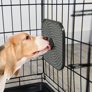 Crate Lick Plate - Grey by Clever Paws
