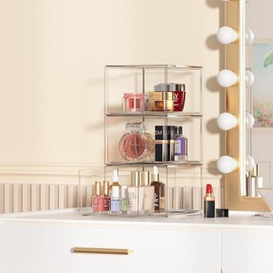Make Up Storage Stackable Drawers - White