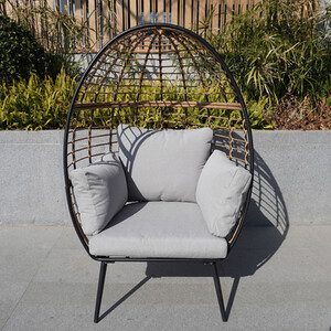 Odette Egg Chair - Grey