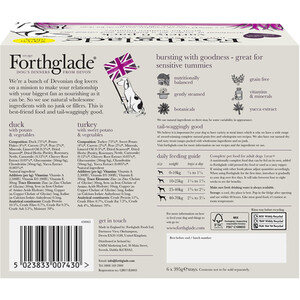 Forthglade Adult Dog Food - Duck and Turkey by Forthglade