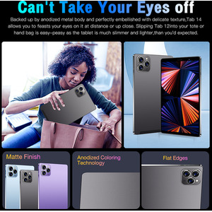 New 8 Inch Large Screen Smart Tablet wifi Wireless 4G Bluetooth Tablet PC - Blue