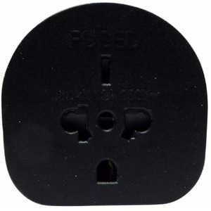 Travel Adaptor For UK Visitor - Black by ShaniTech