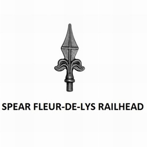 Saxon Arched Spear Top Double Metal Driveway Gate by Burbage Iron Craft