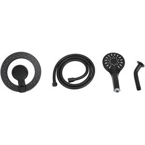 Magnetic Bathroom Shower Faucet Set - Black by Livingandhome