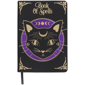 Book of Spells Note Book - Black by Kingsbury Gifts