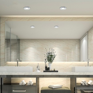 6 Pack Bathroom Shower IP65 Polished Chrome GU10 Recessed Ceiling Downlights - Silver by ValueLights